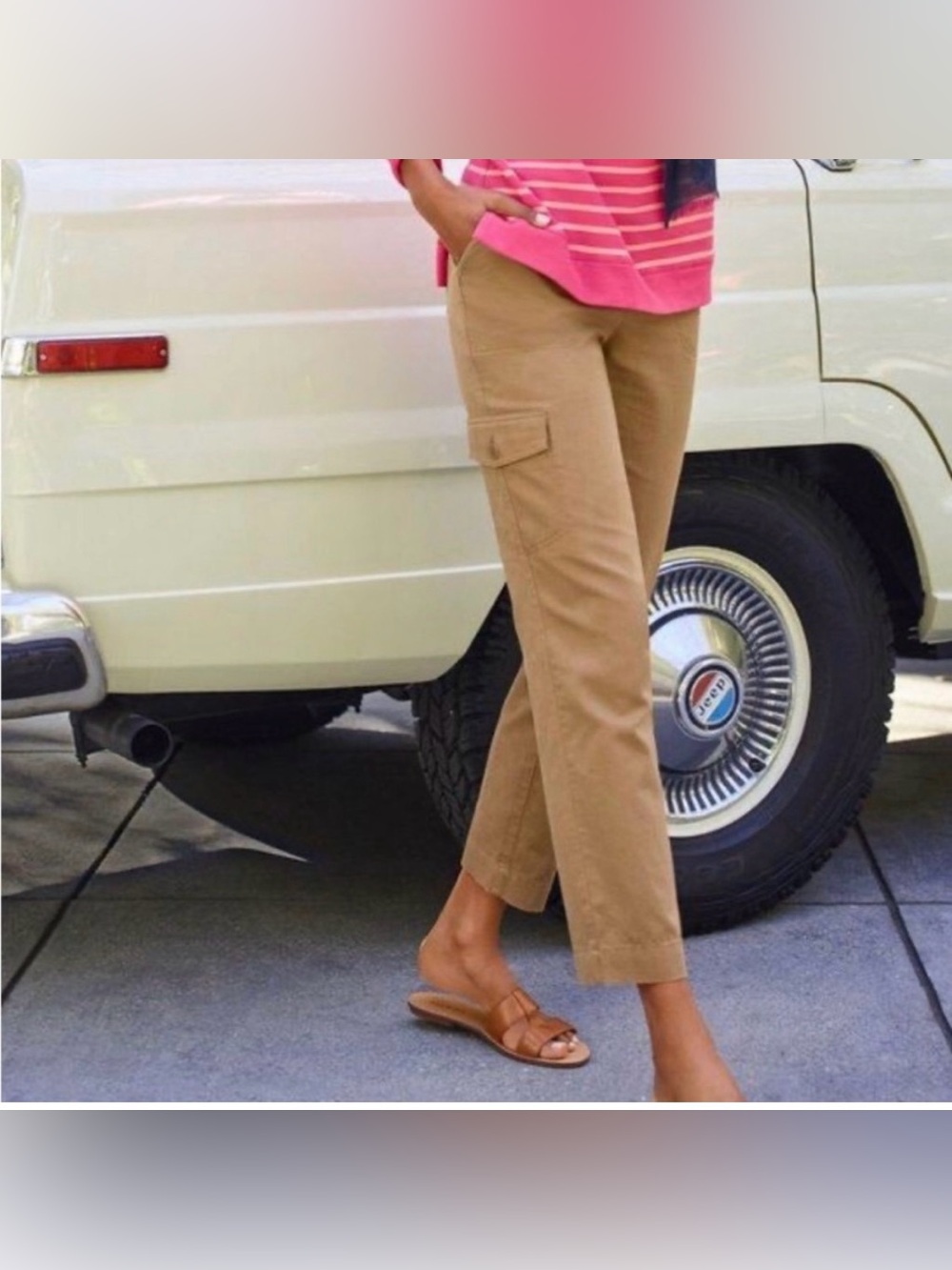 Talbots Women’s Supersoft Cargo Pants Size 6